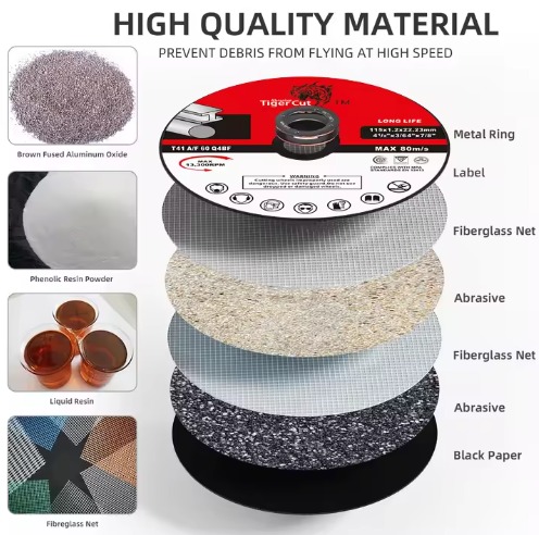 Flat Metal Cutting Disc for Steel & Stainless Steel - 10 Pack - Image 5